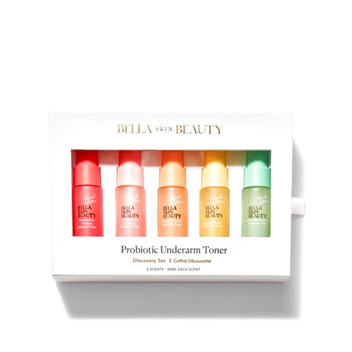 Bella Skin Beauty Underarm Toner Discovery Set 5 scents (5 x 20 ml)