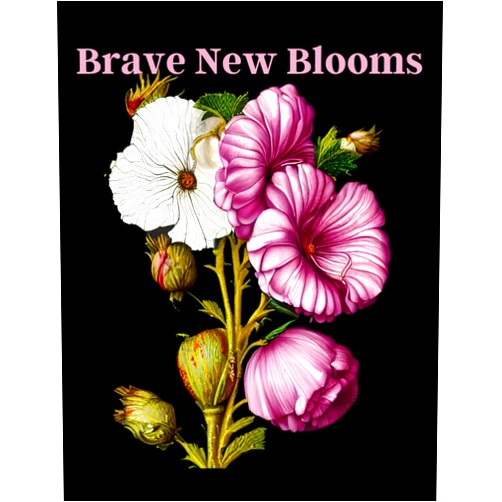 Paula M Zimmer,Travels Lightly Brave New Blooms: A Flower Coloring Book for Adults: A Grey Scale, Black Background Coloring Book for enjoyable Stress Relief and Relaxation (Blooms - A Floral Journey in to The World of Flowers)