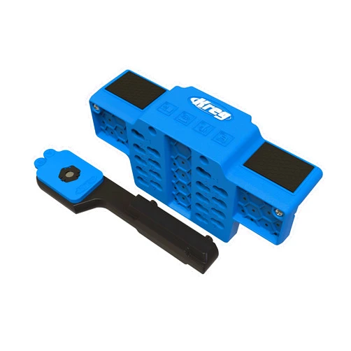 Kreg KHI-CDIJ Cabinet Door Mounting Jig - for Frameless or Face-Frame Cabinets - Easily Adjustable Cabinet Jig - for Attaching Hinges for Cabinet Doors