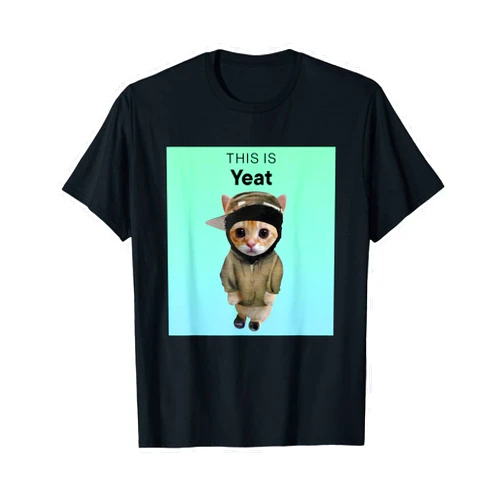 This Is Yeat Cute Cat Adorable Feline Kitten Lover T-Shirt