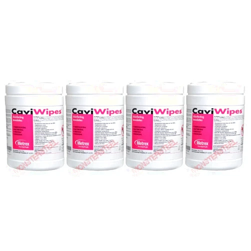 Metrex CaviWipes - Cavicide Germacidal Cleaner Wipes 160 ct (Fоur Paсk)