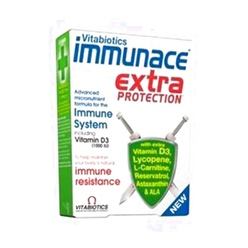 Vitabiotics Immunace Extra Protection- 30Tabs