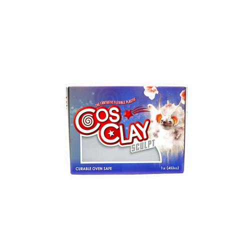 Cosclay Andwing Cosclay Sculpt - Soft Gray - Flexible Polymer Clay (1lb)