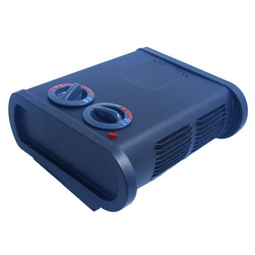 Caframo True North Heater. Low Profile, Quiet, Powerful Heater for Work and Home. Black, 11.25