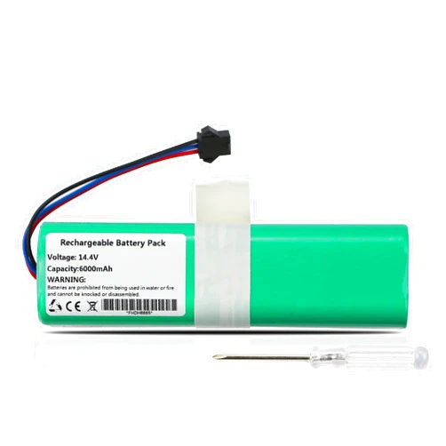 ZTHY New 6000mAh Vacuum Battery Compatible with Coredy L900 L900W L900X, Kyvol Cybovac E31 S31, NEABOT N2 Robot Vacuum Cleaner 14.4V