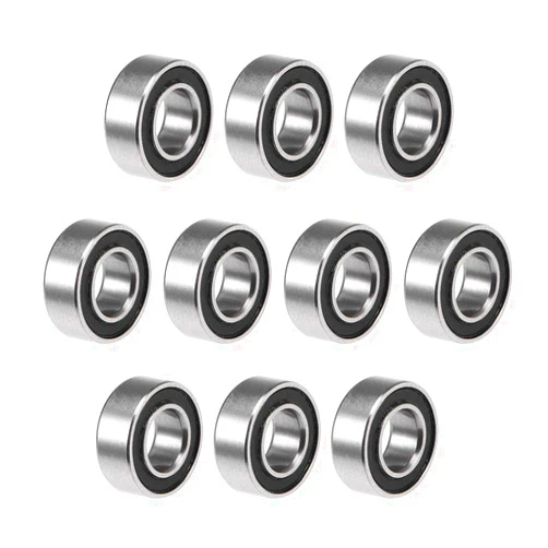 uxcell MR84-2RS Deep Groove Ball Bearings 4mm Inner Dia 8mm OD 3mm Bore Double Sealed Chrome Steel Z2 10pcs
