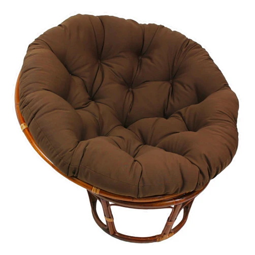 Blazing Needles Twill Papasan Cushion, 52