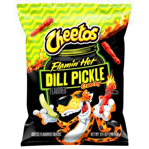 Cheetos Flamin’ Pickle - 8.0 OZ