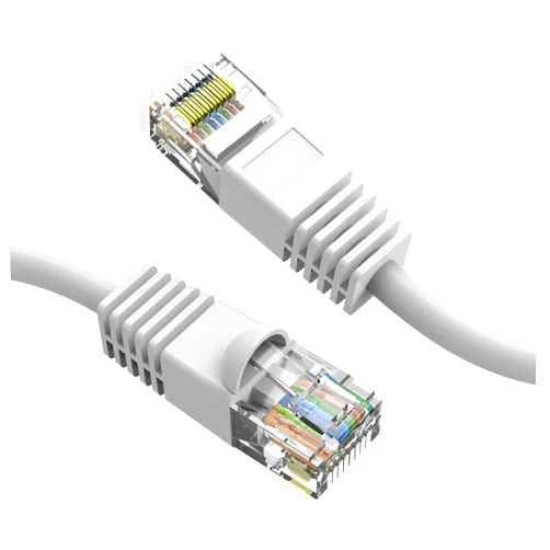 Cable Central LLC (White) Cat6 Ethernet Cable 10 Ft Cat6 Patch Cable, Cat6 Cable, Cat6 Network Cable, Internet Cable - 10 Feet