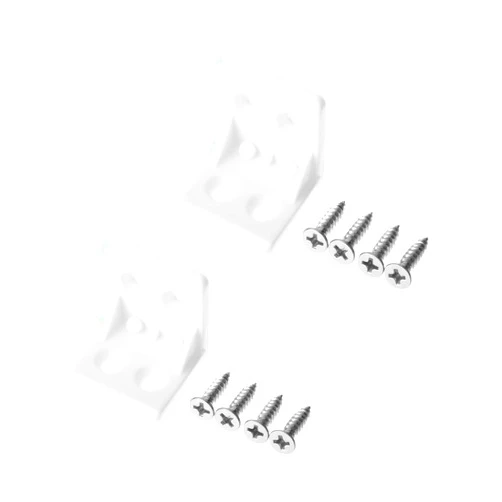 MroMax 12PCS Plastic Corner Braces 1.10