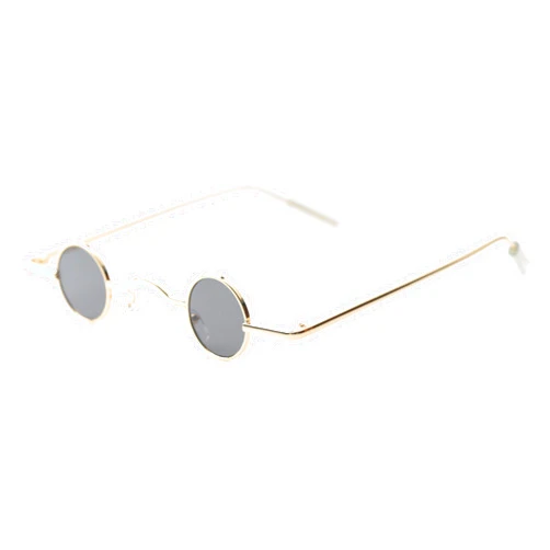 Sopaila Vintage Round Polarized Hippie Sunglasses Small Circle Sun Glasses Steampunk