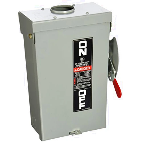 GE Energy Industrial Solutions TG3221R General Duty Safety Switch, 30-Amp by GE
