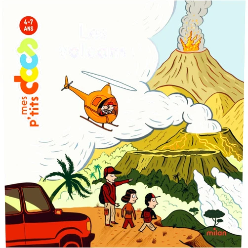 Stéphanie Ledu,BENOIT PERROUD MES P'TITS DOCS - Les Volcans - Dès 4 ans (French Edition)
