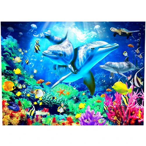 Nattork Jigsaw Puzzles 500 Pieces for Adults, Families (Sea World) Pieces Fit Together Perfectly
