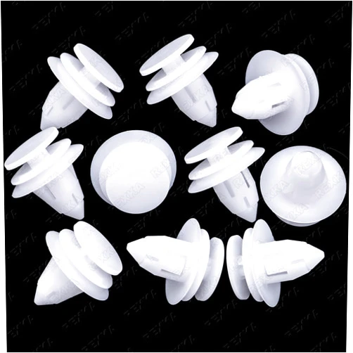 Rexka 10pcs Door Trim Panel Retainer Clip Fastener for Chrysler 6505292AA Vans Grand Voyager, Pacifica, Town & Country, Voyager, Dodge Caravan, Grand Caravan, RAMC/V