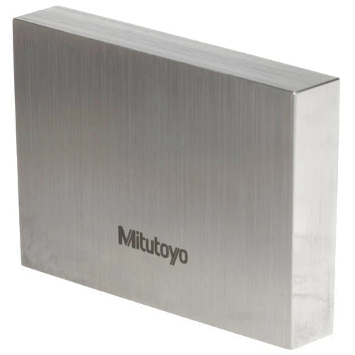 Mitutoyo Steel Rectangular Gage Block, ASME Grade AS-2, 0.125