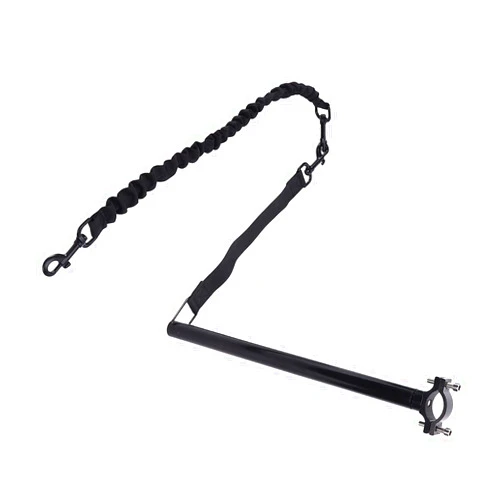 Aqur2020 Hands Dog Leash, Dog Bike Attachment to Use Black Thicken for Dog Training for Running for Exercising