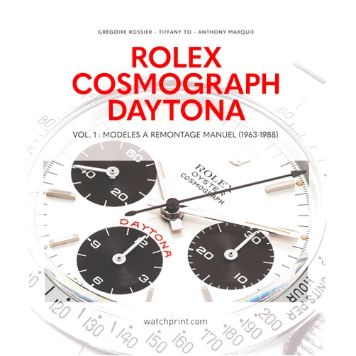 French Edition by MARQUIE ANTHONY (Author) ROLEX COSMOGRAPH DAYTONA : VOL. 1 - MODELES A REMONTAGE MANUEL (1963-1988).