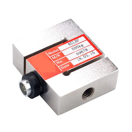 PYPYP Load Cell Weight Sensor, PSD-KCLBF Tension and Compression Strength Alloy Steel Load Cell Sensor 1000Kg Measuring Weight for DIY Kitchen Scale Kit(1000KG)