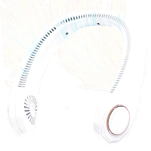 Hoddinol Portable Neck Fans, Hands Free Personal Fan, 4000 mAh Battery Operated Wearable Bladeless Neck Fan, Rechargeable, Leafless, Headphone Design, 3 Speeds