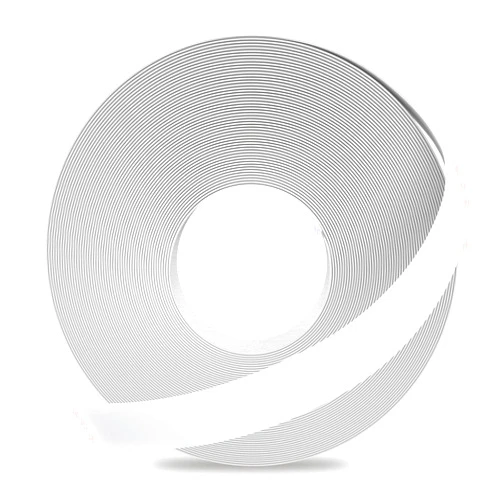 GSCIT Club Melamine Edge Banding, 3/4 inch x 50ft White Edge Banding with Hot Melt Adhesive Pre-glued Cabinet Edge Banding Flexible White Veneer Edging for Plywood Furniture Table