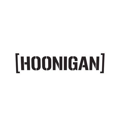 Hoonigan SMALL DIE CUT BRACKET LOGO Sticker (10