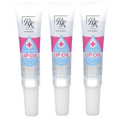 Ruby Kisses Hydrating Lip Gloss Clear Hydrating Lip Gloss (3 PACK)