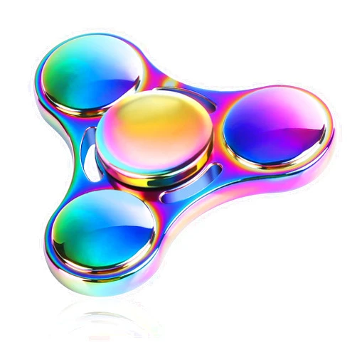 ATESSON Fidget Spinner Toy Durable Stainless Steel Bearing High Speed Spins Precision Metal Hand Spinner EDC ADHD Focus Anxiety Stress Relief Boredom Killing Time Toys for Adults Kids