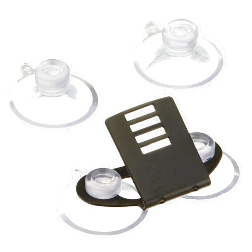 Escort Windshield Suction Cup Mount for Radar and Laser Detectors (Bracket & 4 Suction Cups)