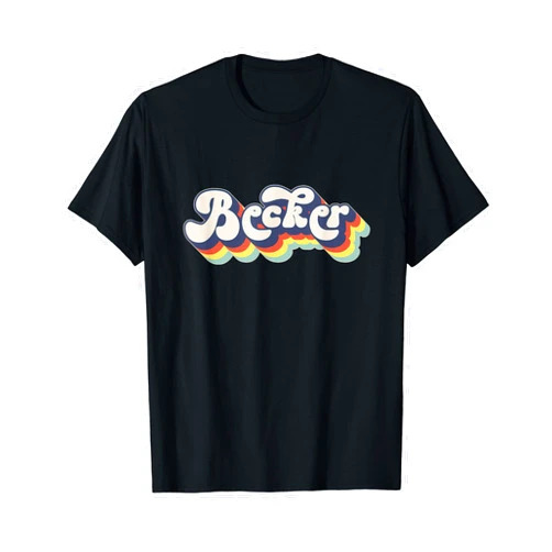 Customized Family BECKER Last Name Gifts BECKER Family Name Personalized Surname BECKER T-Shirt