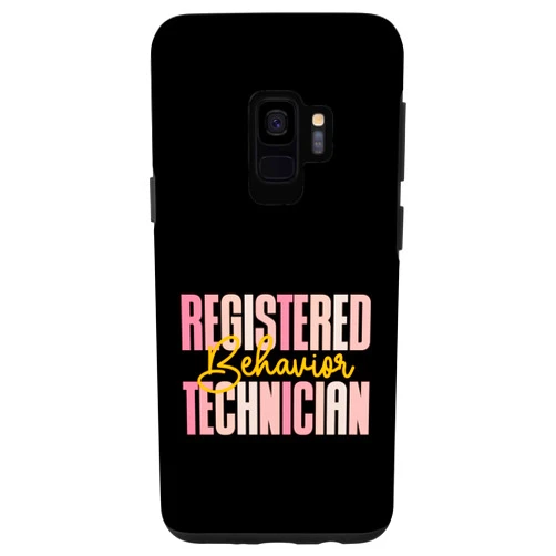 Ap lucky designs for people Galaxy S9 Registered Behavior Technician RBT Behavioral ABA Therapist Case