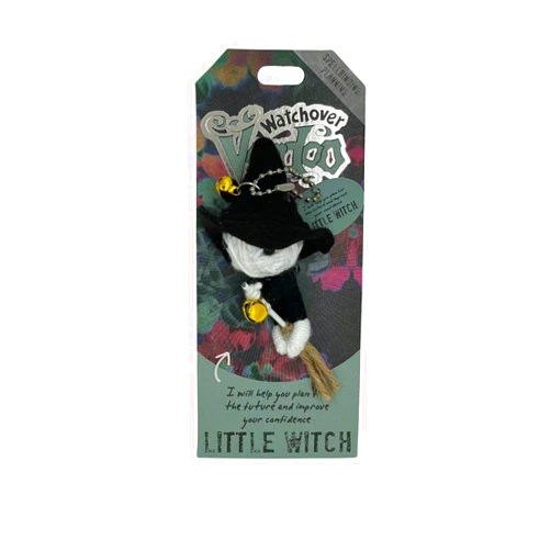 Watchover Voodoo 3-Inch Little Witch Keychain - Handcrafted Gift to Bring Good Luck and Positivity Everywhere You Go