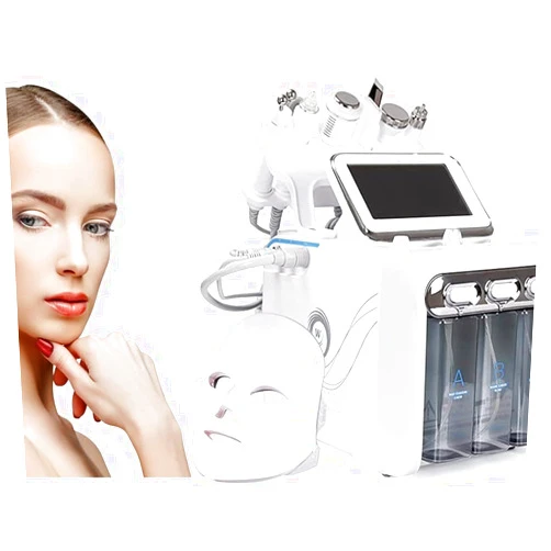 Vevlom 7 in 1 Facial Machine forl Spa with 7-inch LCD Touch Screen