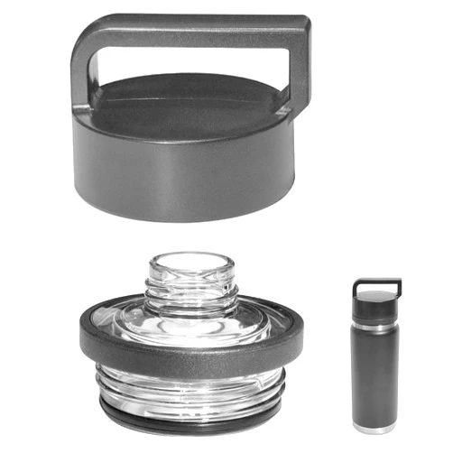 HiMoliwa Yeti Water Bottle Chug Cap Replacement, Yeti Rambler Lids Replacement, Yeti Rambler Chug Cap Compatible with Yeti Water Bottles18/26/36/46/64 OZ, Yeti Chug Cap, Dishwasher Safe（1 Pack）