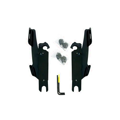 Memphis Shades Trigger-Lock Mount Kit for Batwing Fairing or Fats/Slims Compatible for Harley-Davidson Heritage Softail 2006 - Black