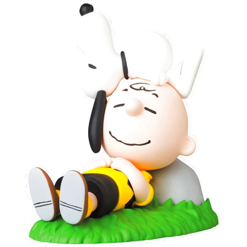 MEDICOM TOY Medicom - Peanuts Napping Charlie Brown & Snoopy UDF Figure Series 13