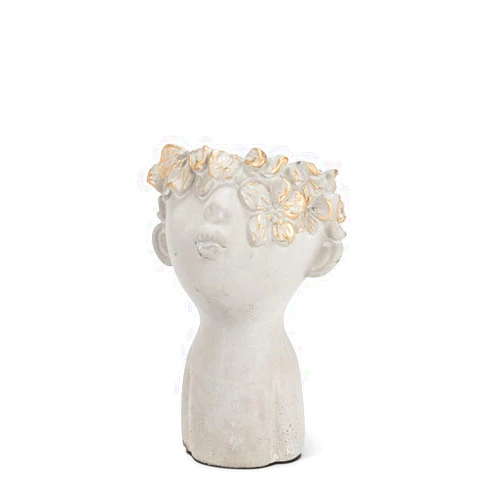 Abbott Collection Small Kissing Face Planter
