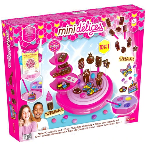 Lansay Mini-Délices - Chocolade-atelier 10 in 1 - Creative cuisine - From 8 years old - Lansay