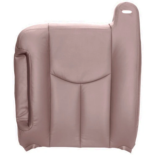 The Seat Shop Driver Top Replacement Seat Cover - Medium Neutral (Tan) Leather (Compatible with 2003-2006 Chevrolet Silverado and GMC Sierra)