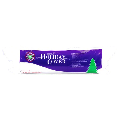 Buffalo Batting Christmas Holiday Cover Roll 36x8': White,CB2584
