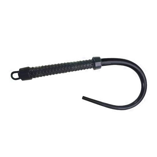 YICHI Rubber Whip Horse Riding Crop Equestrian Sports 23 inch Black White Brown
