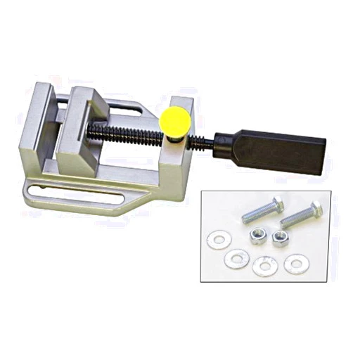 AMYAMY Aluminum Drill Press Vise (Silver)