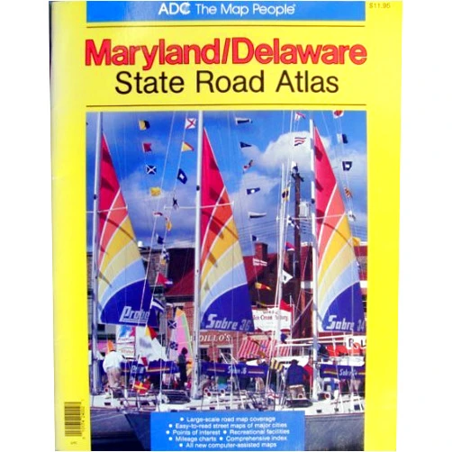 Maryland/Delaware State Road Atlas