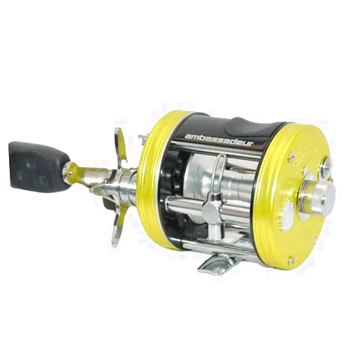 Abu Garcia Pro Rocket6500 Lime Green, Chrome Trim PR-6500CARPLME
