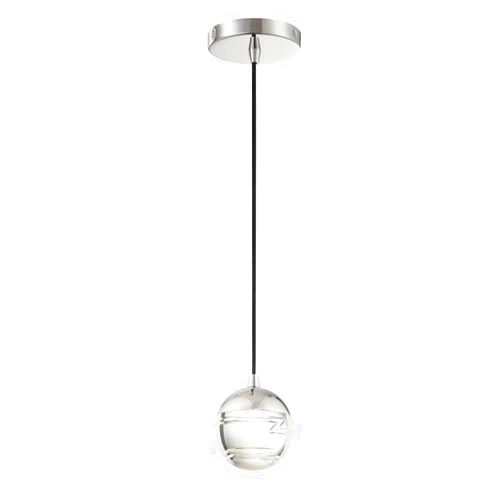 George Kovacs by Minka George Kovacs Lighting P5591-613-L Hail - 8W 1 LED Mini Pendant-4.75 Inches Tall and 4 Inches Wide