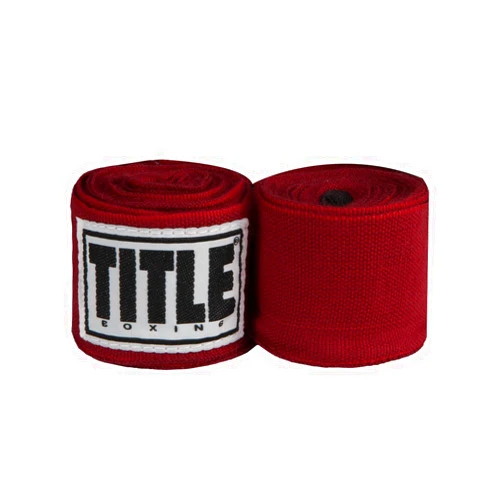 Title Boxing Elastic Mexican Hand Wrap, Maroon, 180
