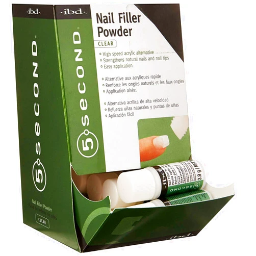 IBD 5 Second Nail Filler Powder (12 Pieces)