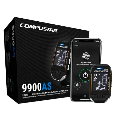 Compustar CSX9900AS Compustar 2-Way CSX Remote Start+Security W/LTE New!