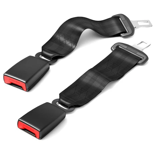 Generic 2 Pcs Original Belt Extender Button, Car Coaster Holder, Fits Most Vehicles.(14 INCH)