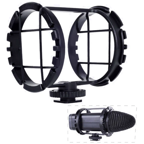 BOYA BY-C03 Camera Shoe Shockmount for Shotgun Microphones 1